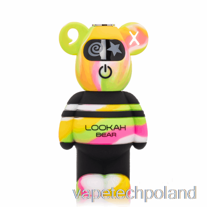 Vape Shop Warszawa Lookah Bear 510 Bateria Różowy Krawat Barwnik